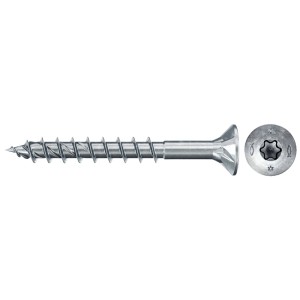 Fischer PowerFast II Holzschraube, Senkkopf, TX-Antrieb, 4x30 mm, 55 Stück