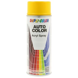 Dupli-Color Auto Color Lackspray, 400ml, Gelb: Acryl-Spray für Lackreparaturen am Auto.