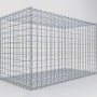 Gabiona Gabionenkorb, 60x100x50 cm, Maschenweite 5x5 cm, Drahtkorb für Einfassungen und Mauersysteme.