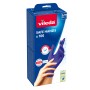 Vileda Safe Hands Einmalhandschuhe, Größe S/M, dunkelblau, 100 Stück, aus Nitril, für Haushalt und sensible Hände.