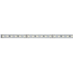 Paulmann MaxLED LED-Strip, 1 m, warmweiß, Metall, zur Raumausleuchtung und Erweiterung.