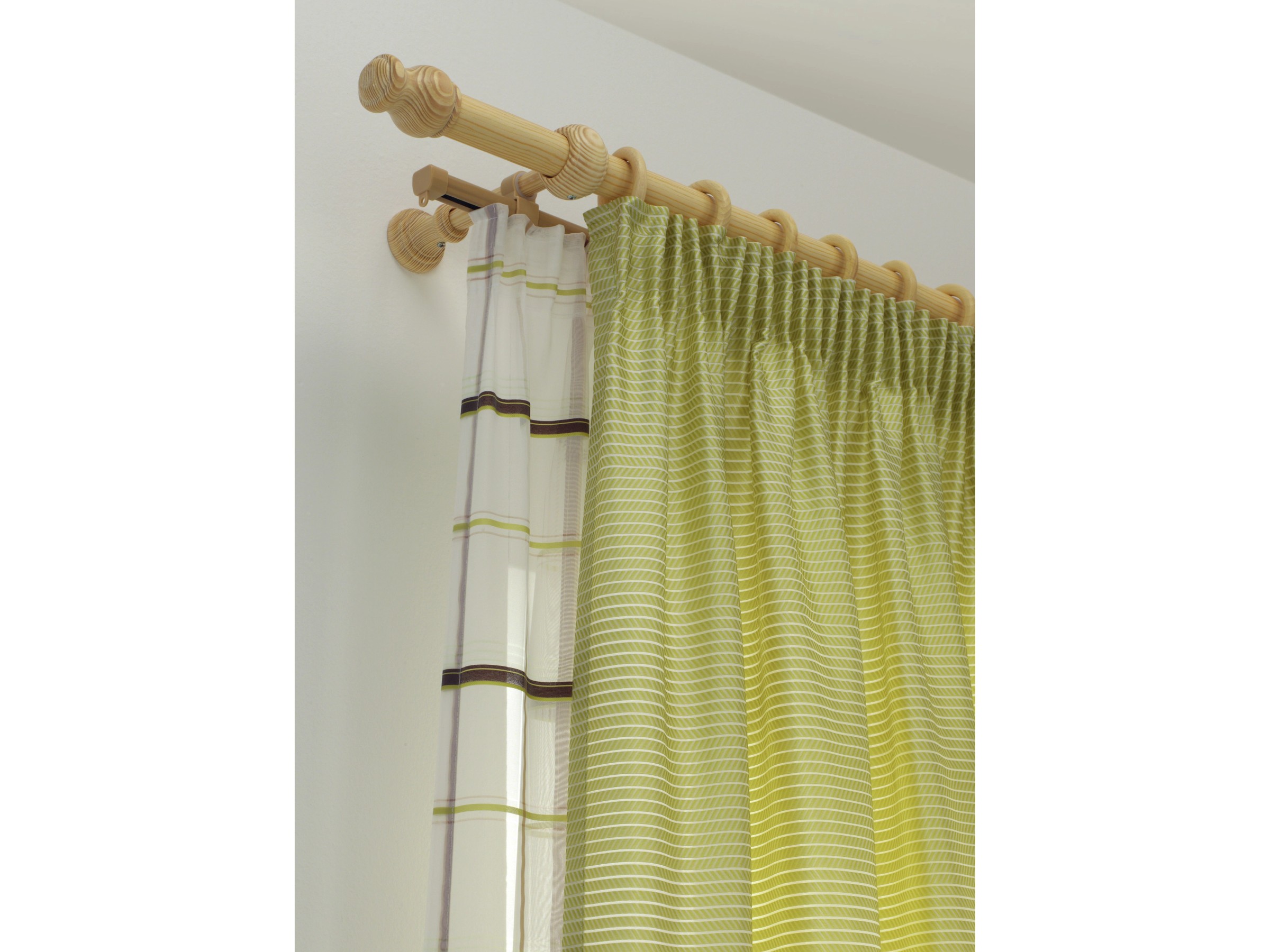 Gardinenringe Erle 30 Stück - 38cm Durchmesser Buchenholz Für Gardinenstangen