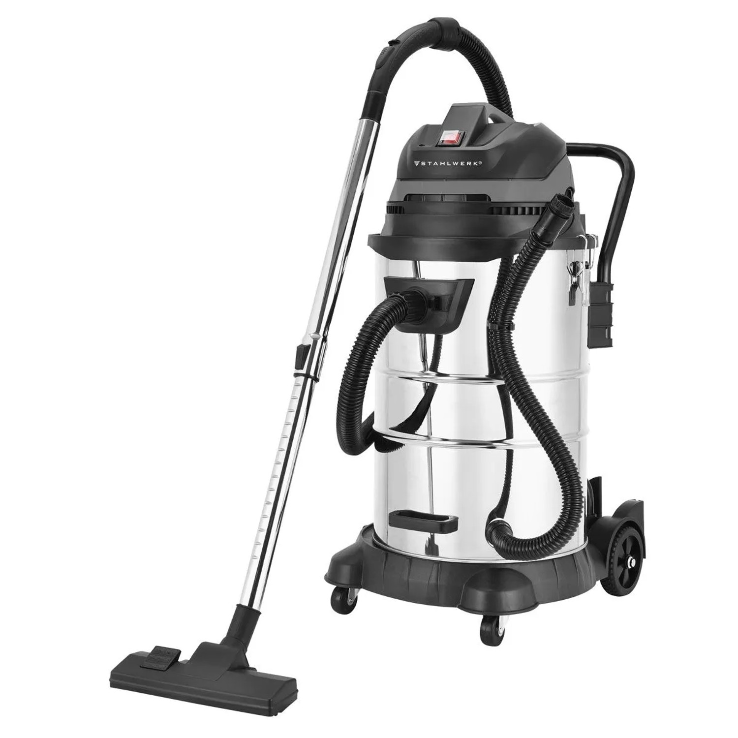STAHLWERK VCL-1400 ST Nass- und Trockensauger 1400 W Industriesauger mit 60 L