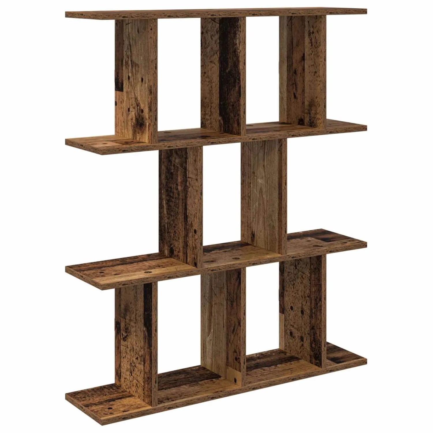 vidaXL Wandregal Altholz 102 x 20 x 96 cm Holzwerkstoff 8012218