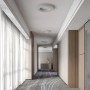 Moderne, weiße LED Deckenleuchte Sharelyn von Arcchio, 60cm Durchmesser, Aluminium, für Küche und Wohnraum.