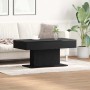 vidaXL Couchtisch, schwarze Eiche, 96x50x45 cm, aus Holzwerkstoff.