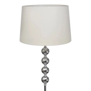 vidaXL Stehlampe Stehleuchte Lampe Leuchte Standleuchte weiß 240904