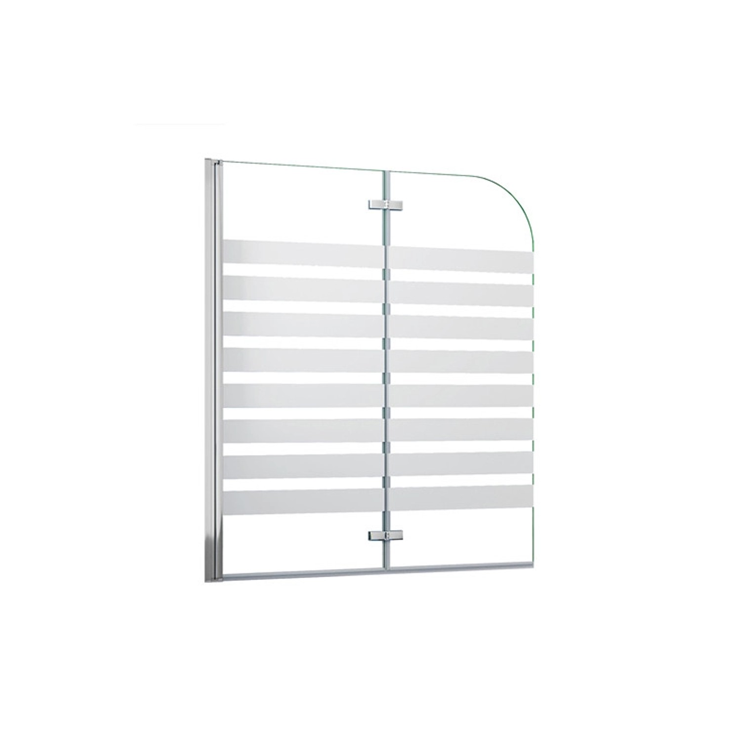 Duschparadies 120 x 140cm Badewannenaufsatz 2tlg Faltwand 6mm Nano Glas Dus günstig online kaufen