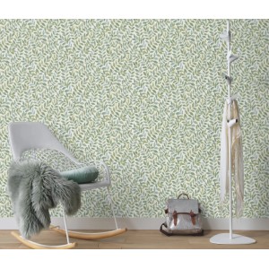 Erismann Vliestapete Opus Ameroso Blätterdesign Grün FSC®
