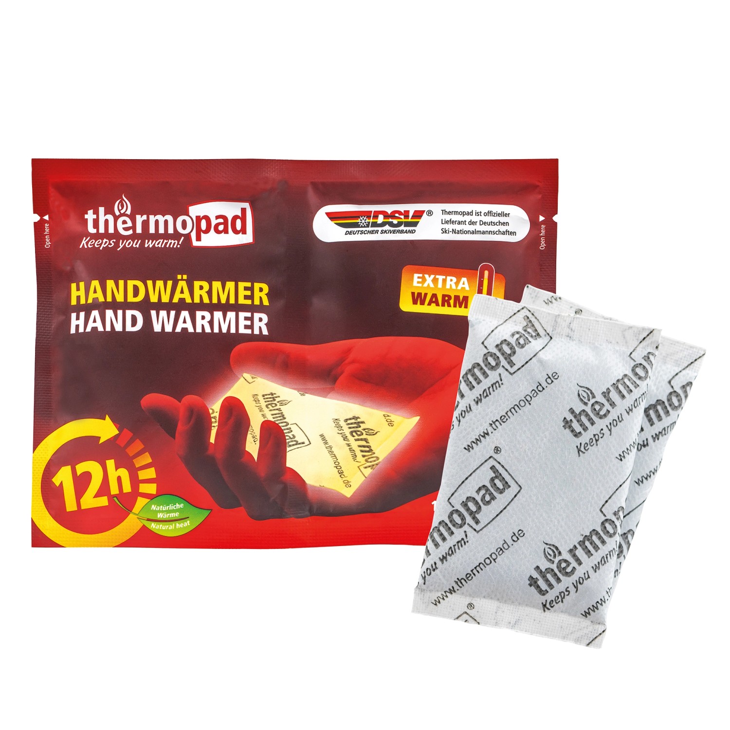 Thumbnail - Thermopad Handwärmer Wärmedauer 12 Stunden 8,8 cm x 5,4 cm