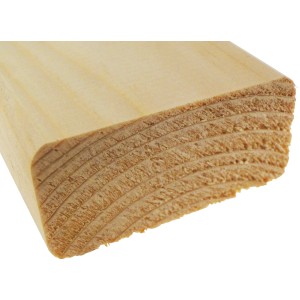 Fichte Banklatte, 58x28x2400mm, ideal für stabile Bankkonstruktionen und den Saunabereich.