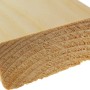 Fichte Banklatte, 58x28x2400mm, ideal für stabile Bankkonstruktionen und den Saunabereich.