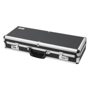 HMF 14433-02 Alu Koffer Zahlenschloss 62 x 26 x 12 cm Schwarz