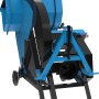 Güde Wippsäge GWS 700 ZR HM-2 mit Fahrwerk, blau/schwarz. Wippkreissäge für Brennholz.