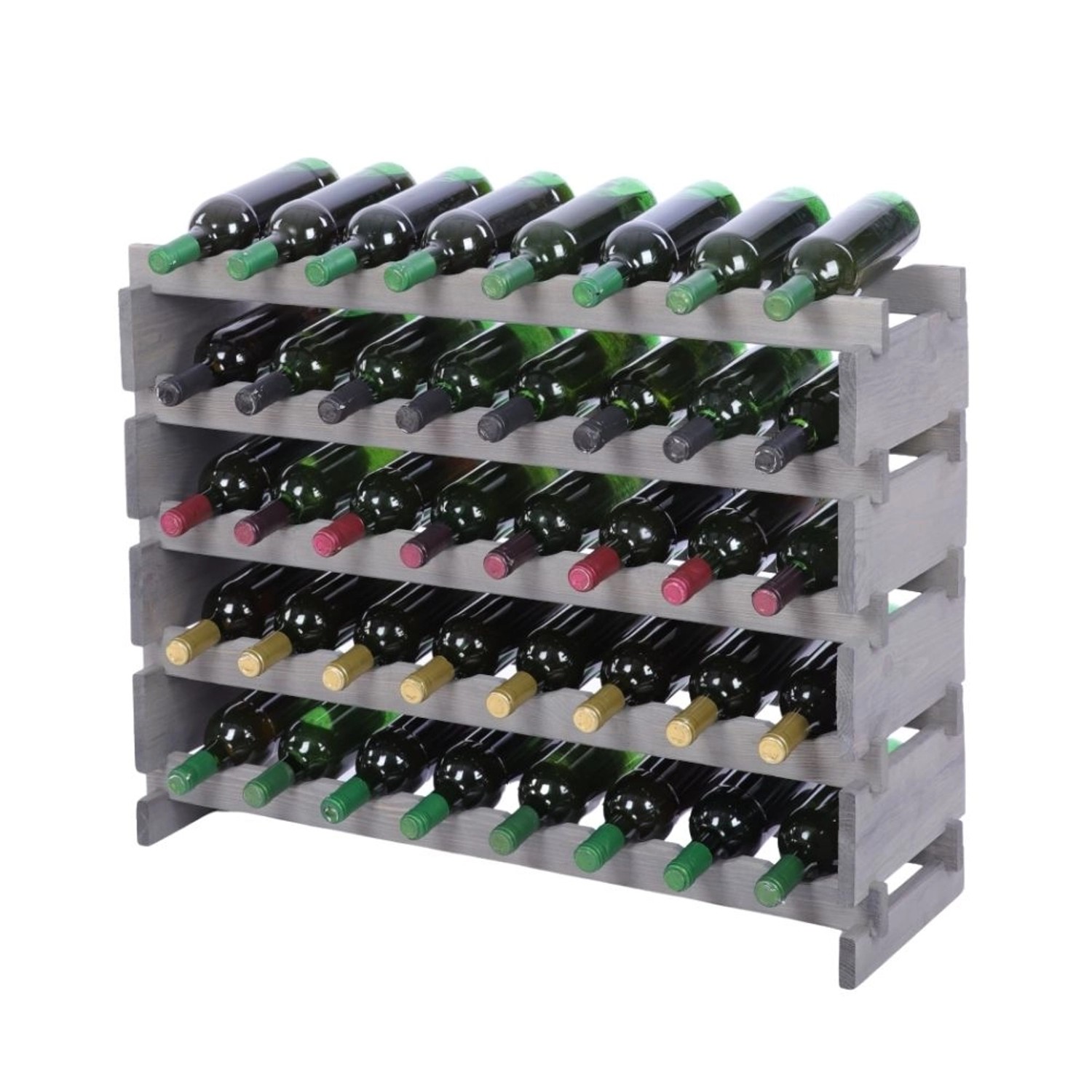 PROREGAL Weinregal VINOTECA FLEX PRO HxBxT 65x84x28cm 40 Flaschen Auf 5 Ebe günstig online kaufen