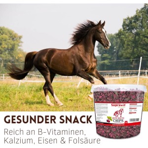 Supravit Rote Beete Chips Pferdeleckerli