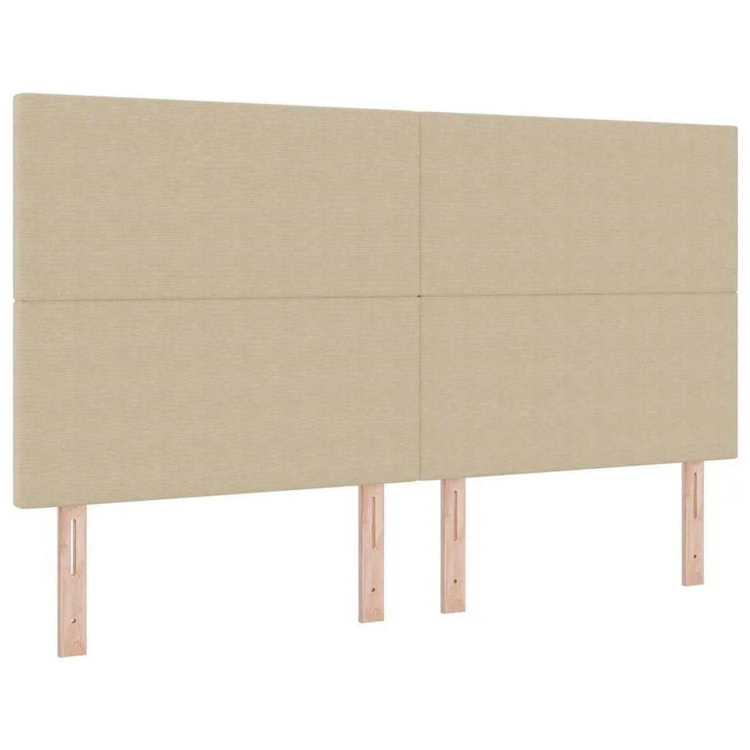 vidaXL Kopfteil mit Kopfteil Hellgrün-Grau 180 cm Kunstleder 3337735
