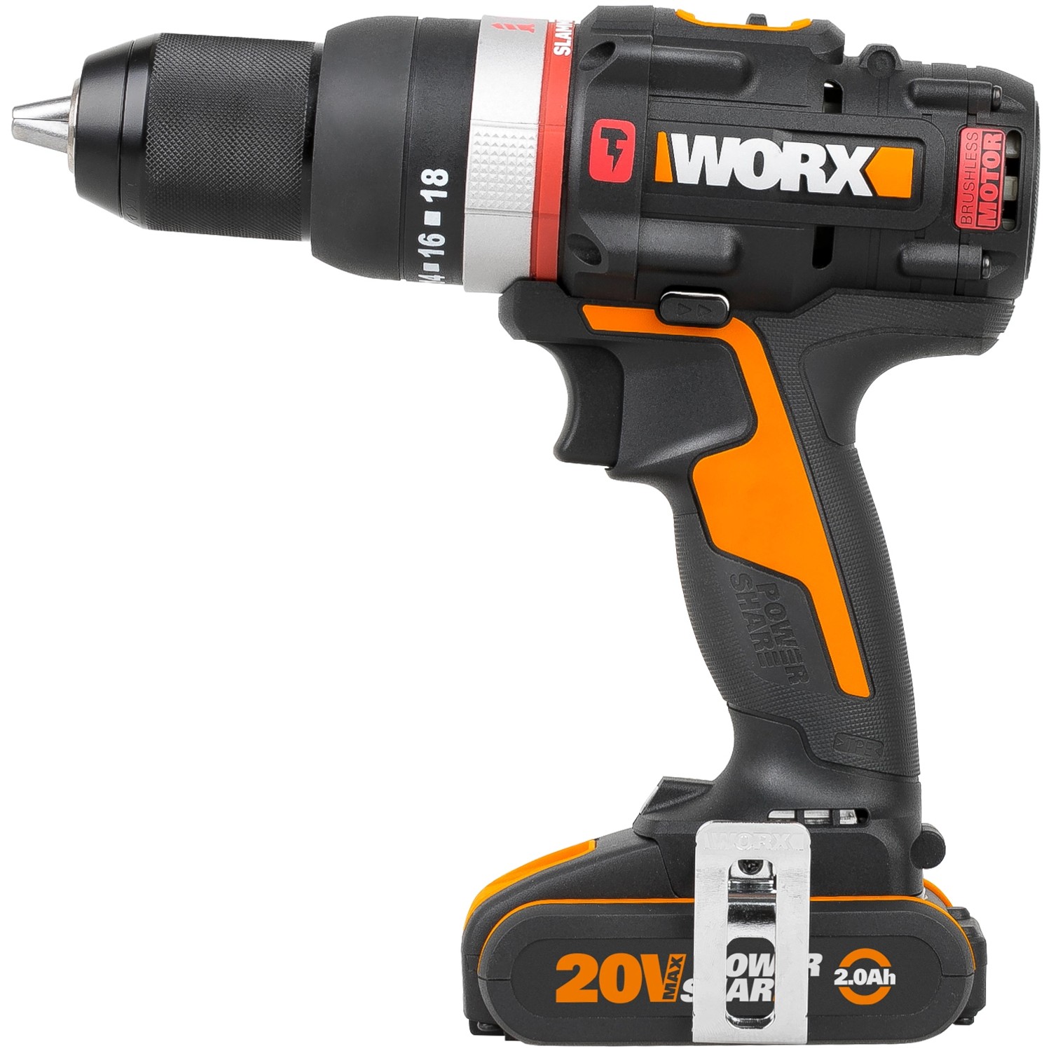 Worx 18 V Akku-Schlagbohrschrauber WX-JCR.9 Solo günstig online kaufen