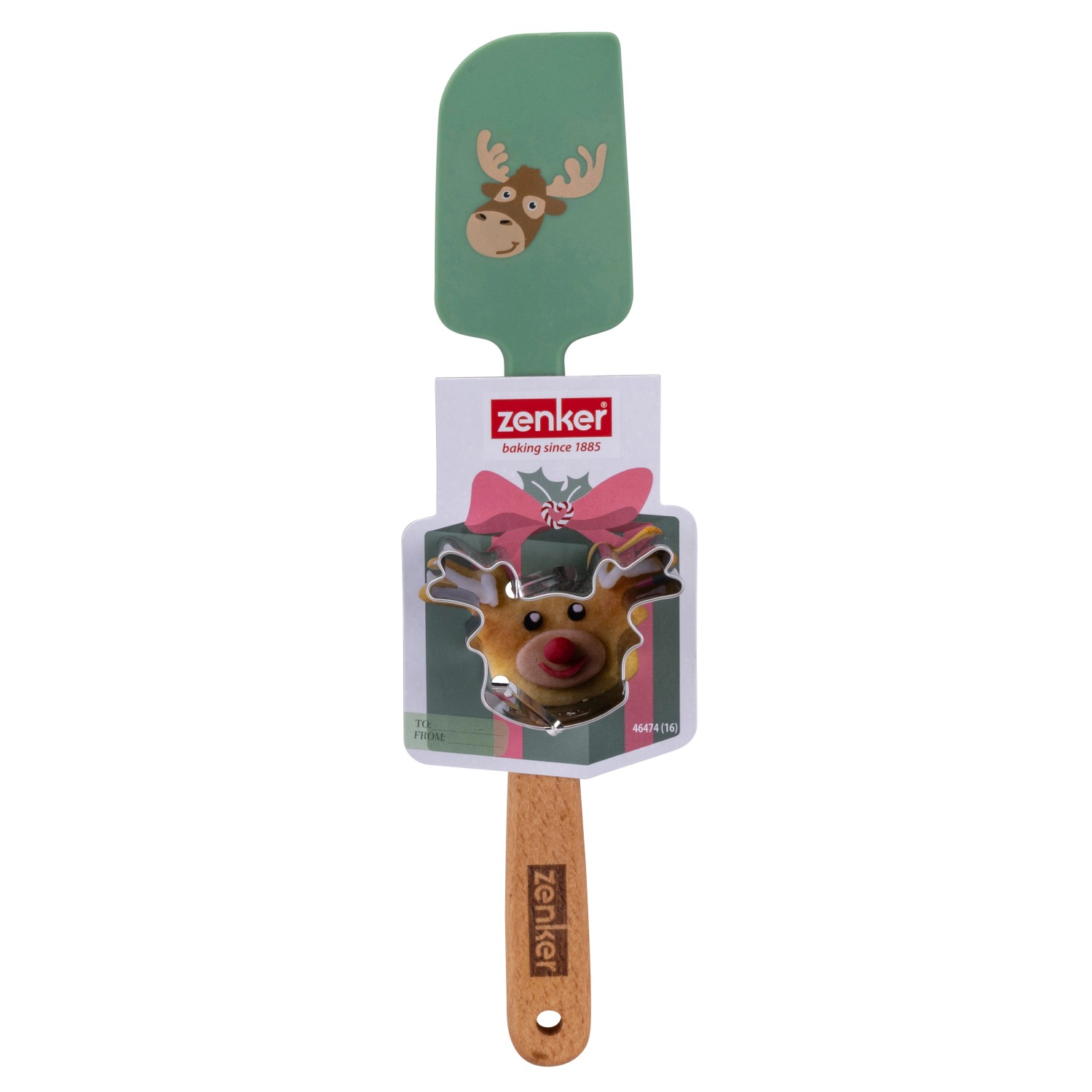 Zenker Teigschaber- und Ausstecher-Set Mehrfarbig 2-teilig 2-fach Sortiert_15