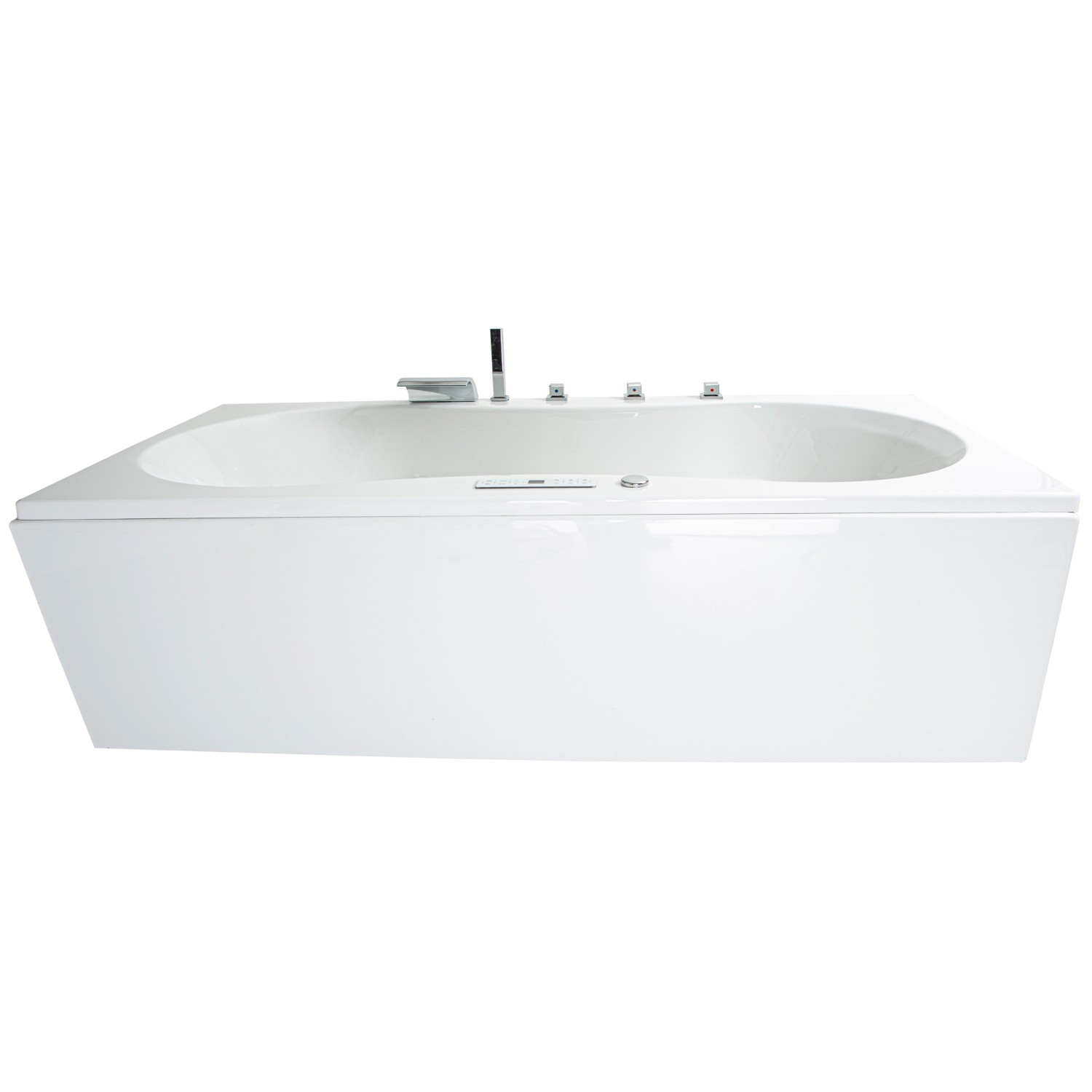 Basera® Indoor Whirlpool Badewanne Palma Premium 190 x 90 cm