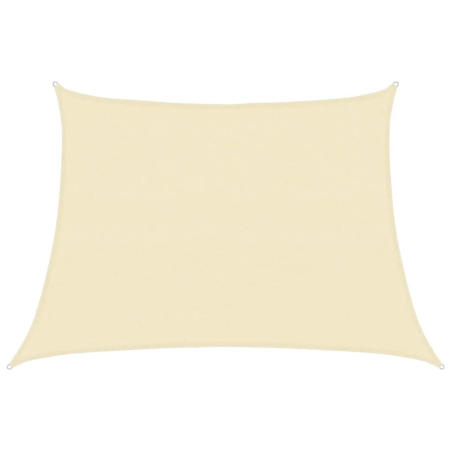 Furnicato Sonnensegel 160 G M² Cremeweiß 4 5x3 M Hdpe