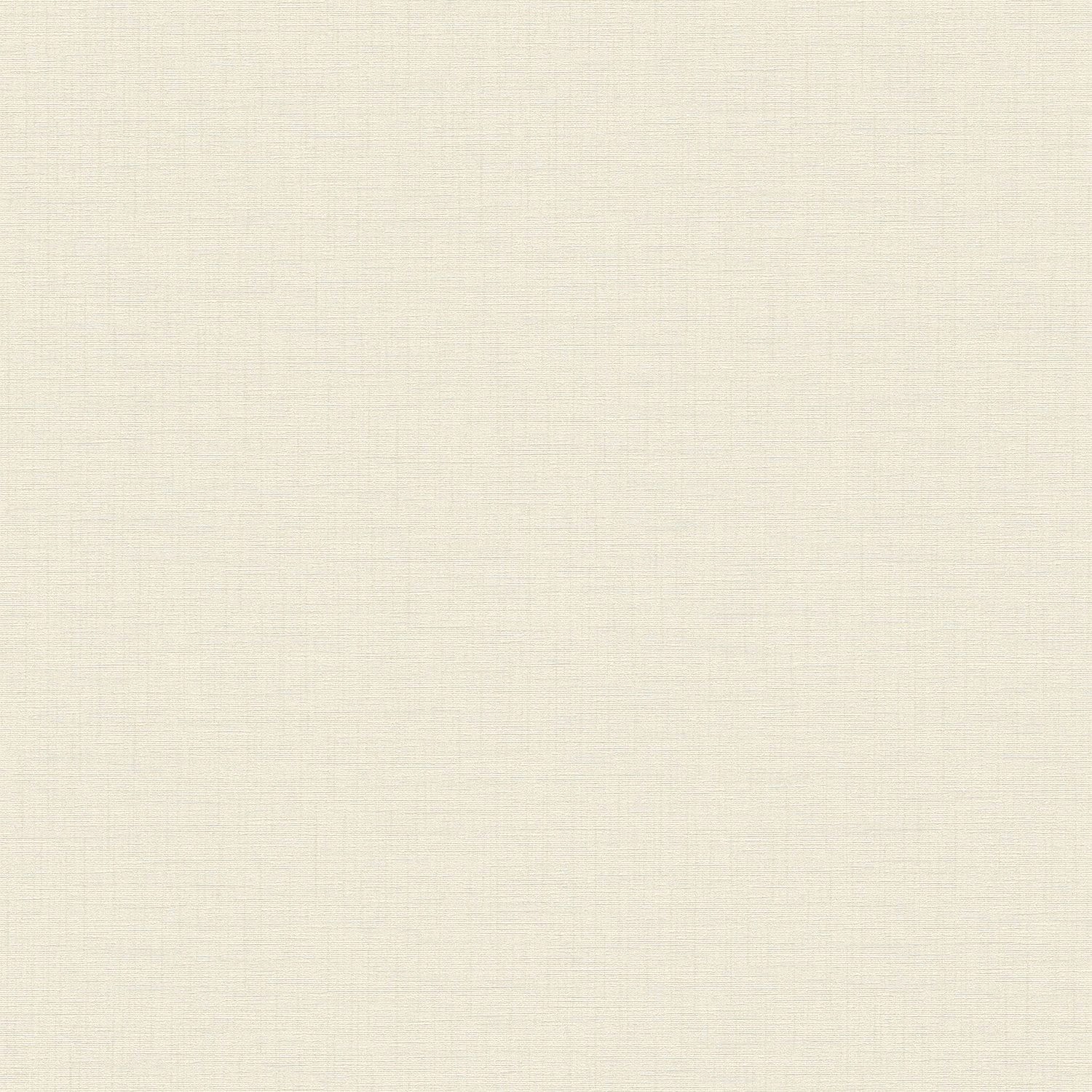 PROFHOME 387123-GU Uni Tapete Textiloptik Matt Creme hell-Elfenbein 0,53 m günstig online kaufen