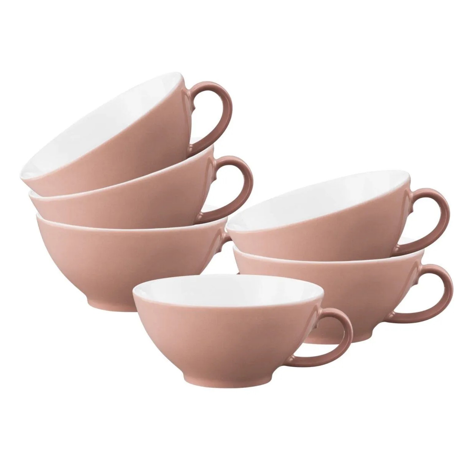 Seltmann Weiden Life Fashion Teetasse 140 ml 6er Set Posh Rose