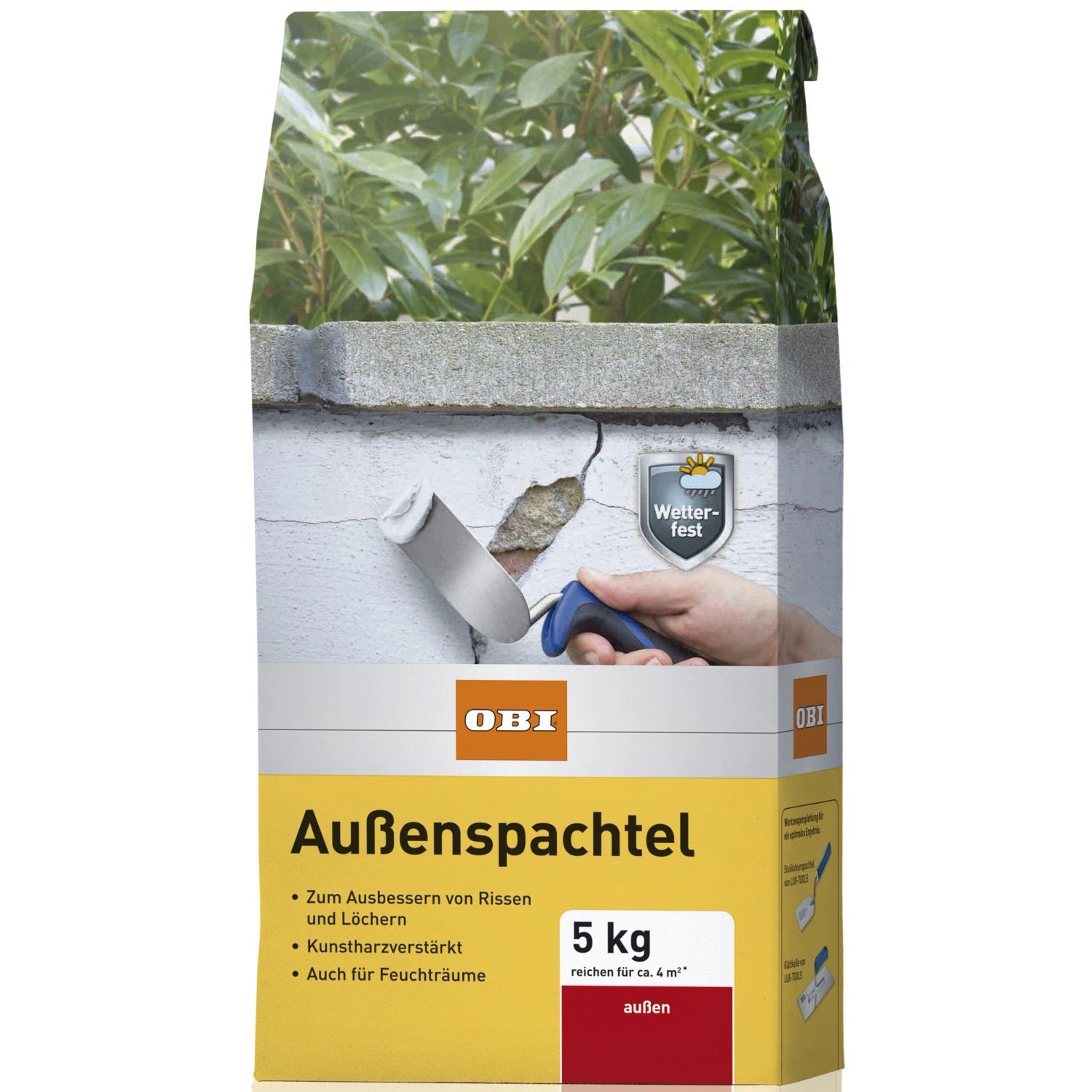 OBI Außenspachtel Weiß 5 kg