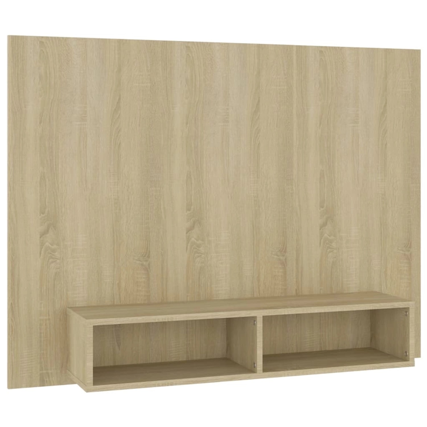 vidaXL TV-Wandschrank Sonoma-Eiche 120x23,5x90 cm Holzwerkstoff 808272