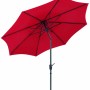 Roter Schneider Marktschirm Harlem, Ø 270 cm mit Knickfunktion für Garten und Balkon.