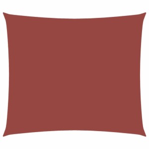 vidaXL Sonnensegel Oxford-Gewebe Rechteckig 2,5x3 m Terrakotta-Rot 135370