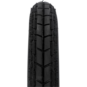 Schwarzer Fischer Fahrradreifen Straße, 30,48 cm (12 Zoll), Profil für guten Grip.