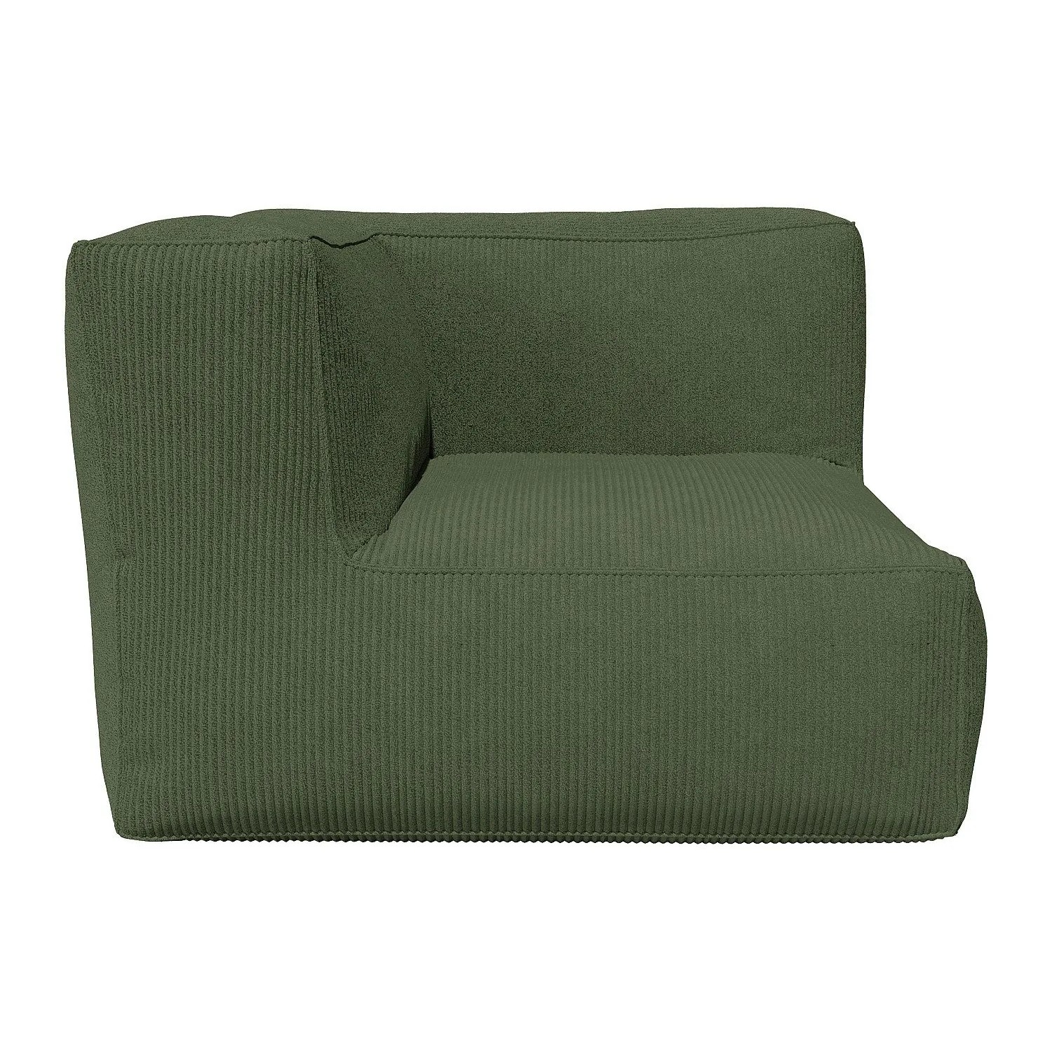 Vente-unique Sessel Mit Gerader Rückenlehne Noumara Grün 95 cm