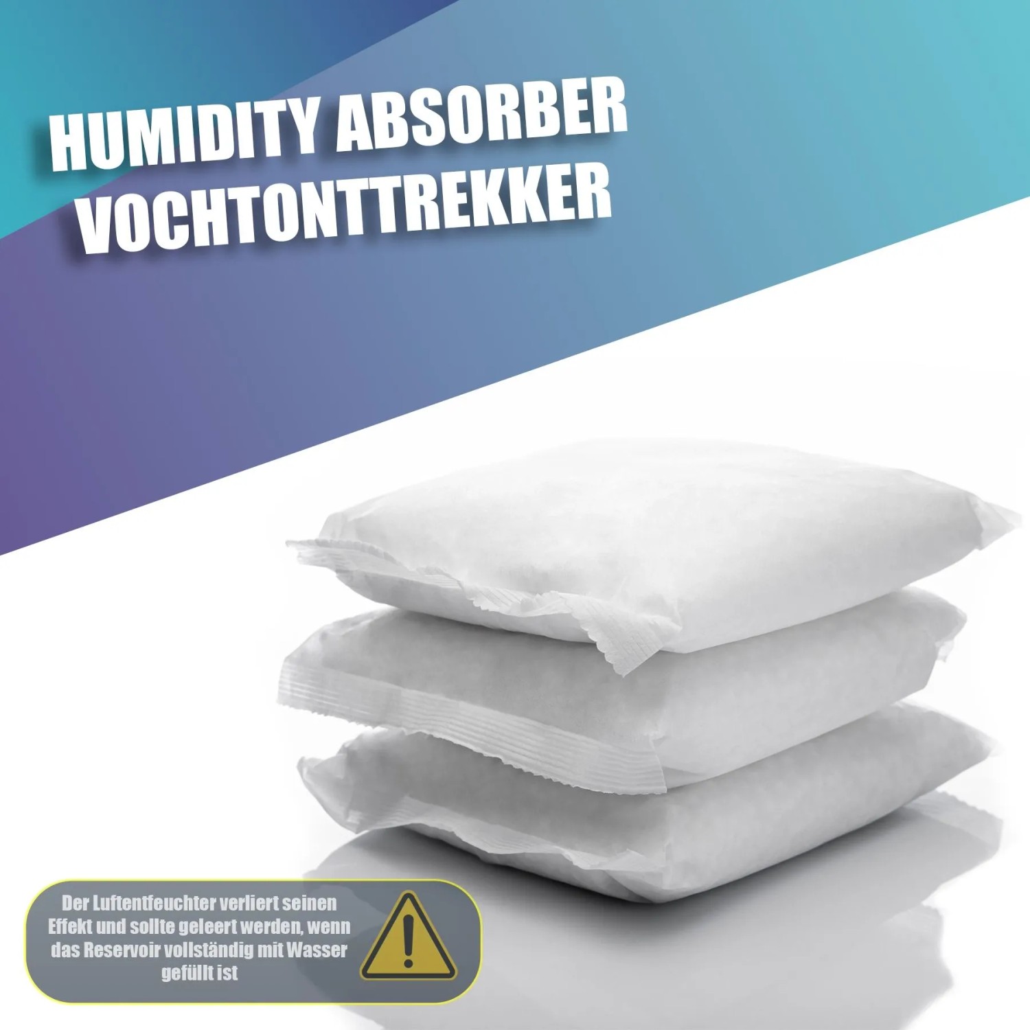 BigDean 12x 400g Luftentfeuchter Nachfüllpack Feuchtigkeitskiller Feuchtigkeit Stopper Nachfüllbeutel Granulat Universelle Ersatzbeutel_5