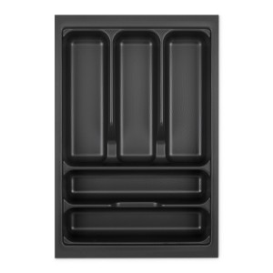 SOTECH Orga-Box I Besteckeinsatz Höhe 55 mm Lavagrau 400 mm Für Blum Tandembox und ModernBox