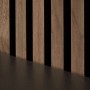 Homestyle4u Akustikpaneel Holz 60x60 cm Braun Wallnuss Wandpaneele Paneele_5