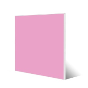 Magnettafel Einhorn Design – Pinnwand 40x60 Cm, Weiß-rosa, Mit Magneten & Montageset