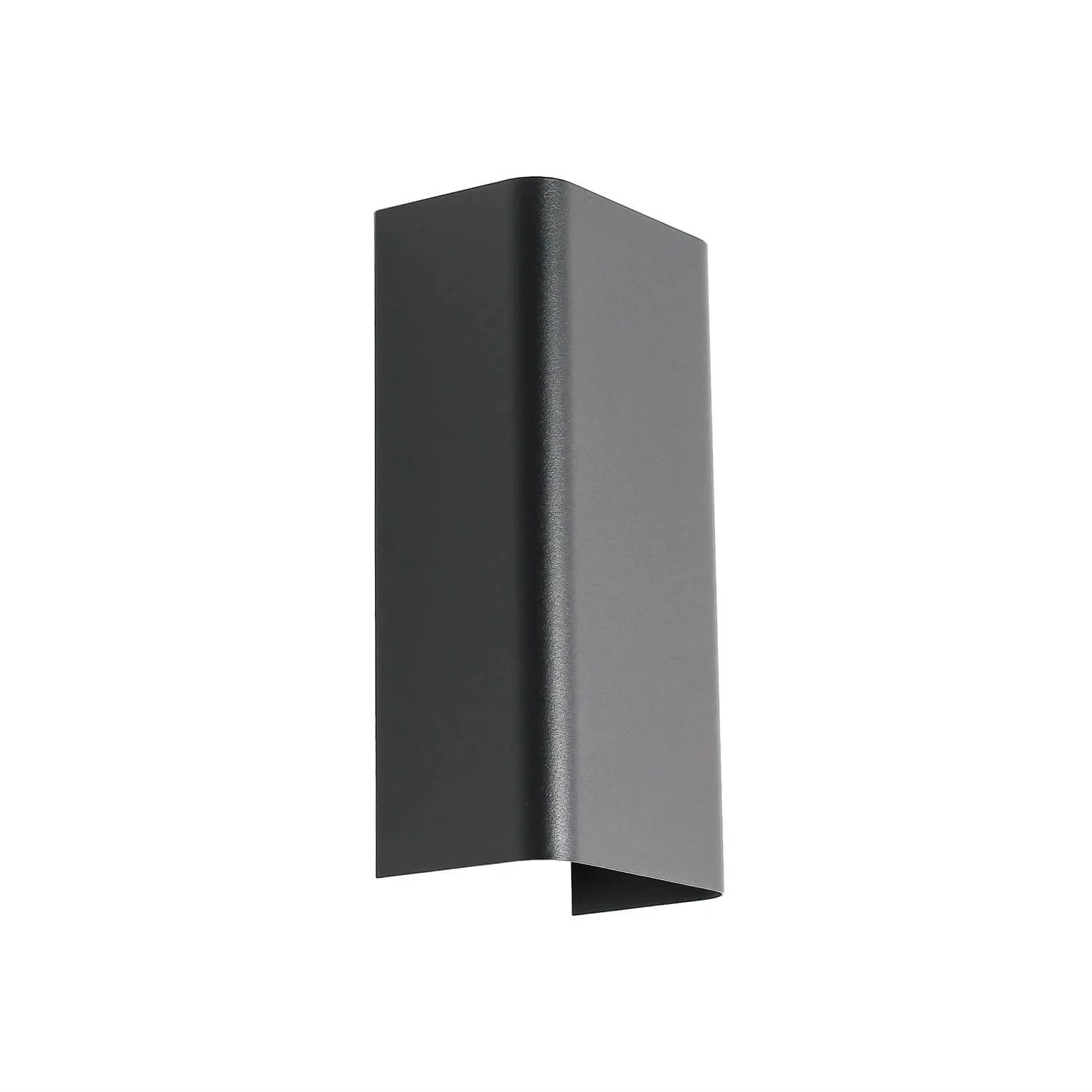 EASYLIGHT Wandlampe Metall GU10 23 cm Hoch Up Down Graphit 2-Flammig Modern
