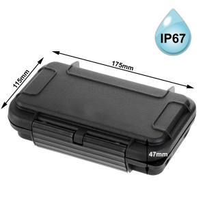 Youcamp P HUMMER S Schutzcase, wasserfest IP67, 157x82x41mm, für Aufbewahrung & Ordnung.
