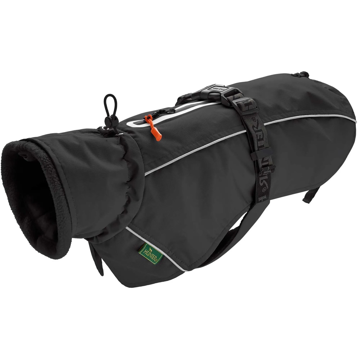 HUNTER Hundemantel Nordby 75 cm Schwarz