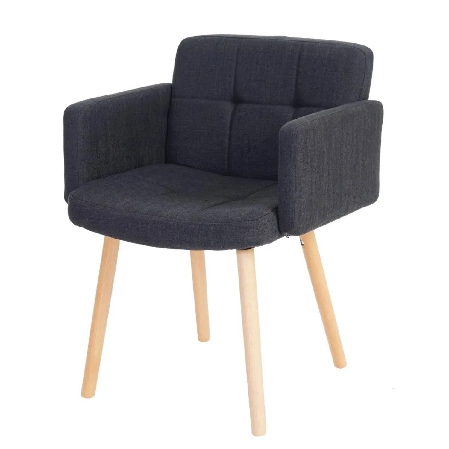 MCW Esszimmerstuhl Houston II Textil Dunkelgrau