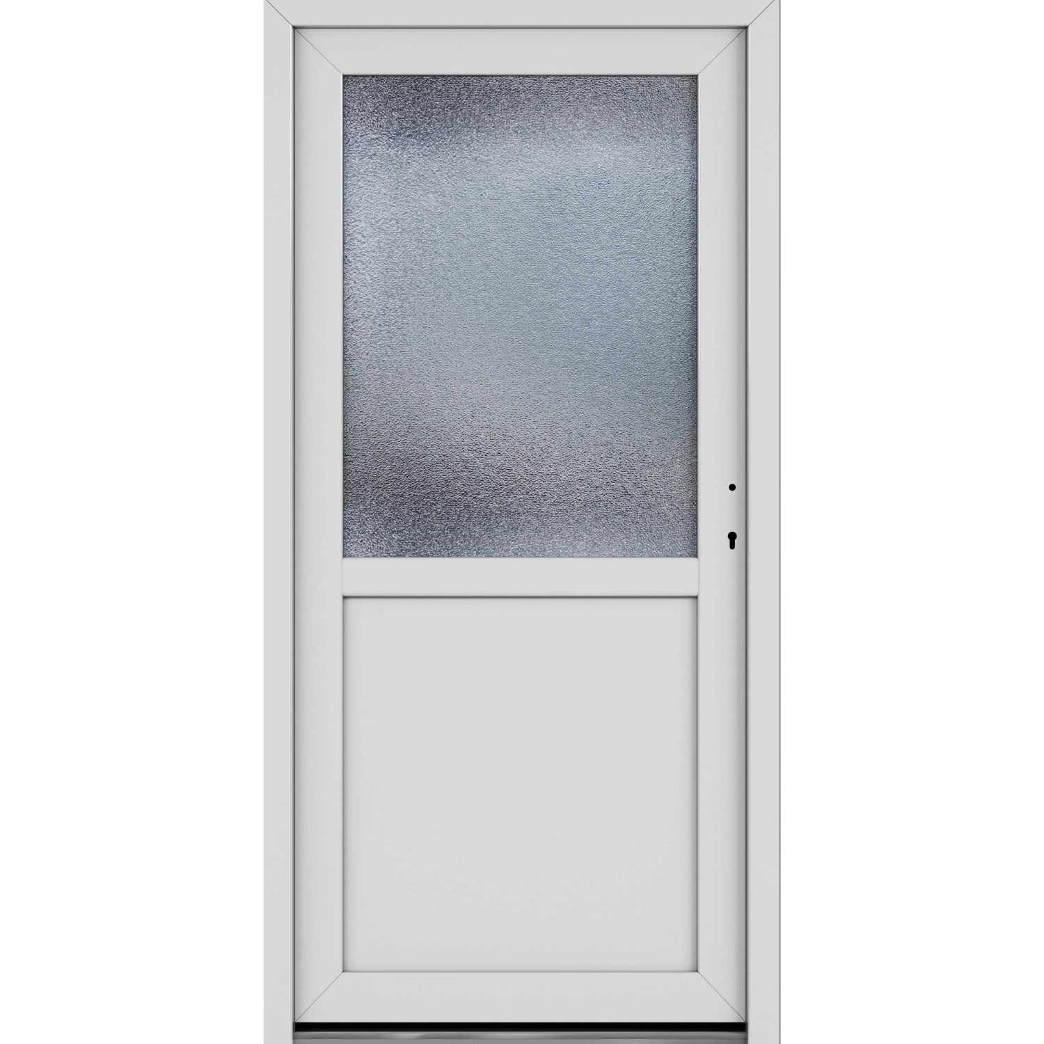 Roro Nebeneingangstür OKE 1155 Kunststoff 5FA Weiß 98 cm x 198 cm DIN R günstig online kaufen