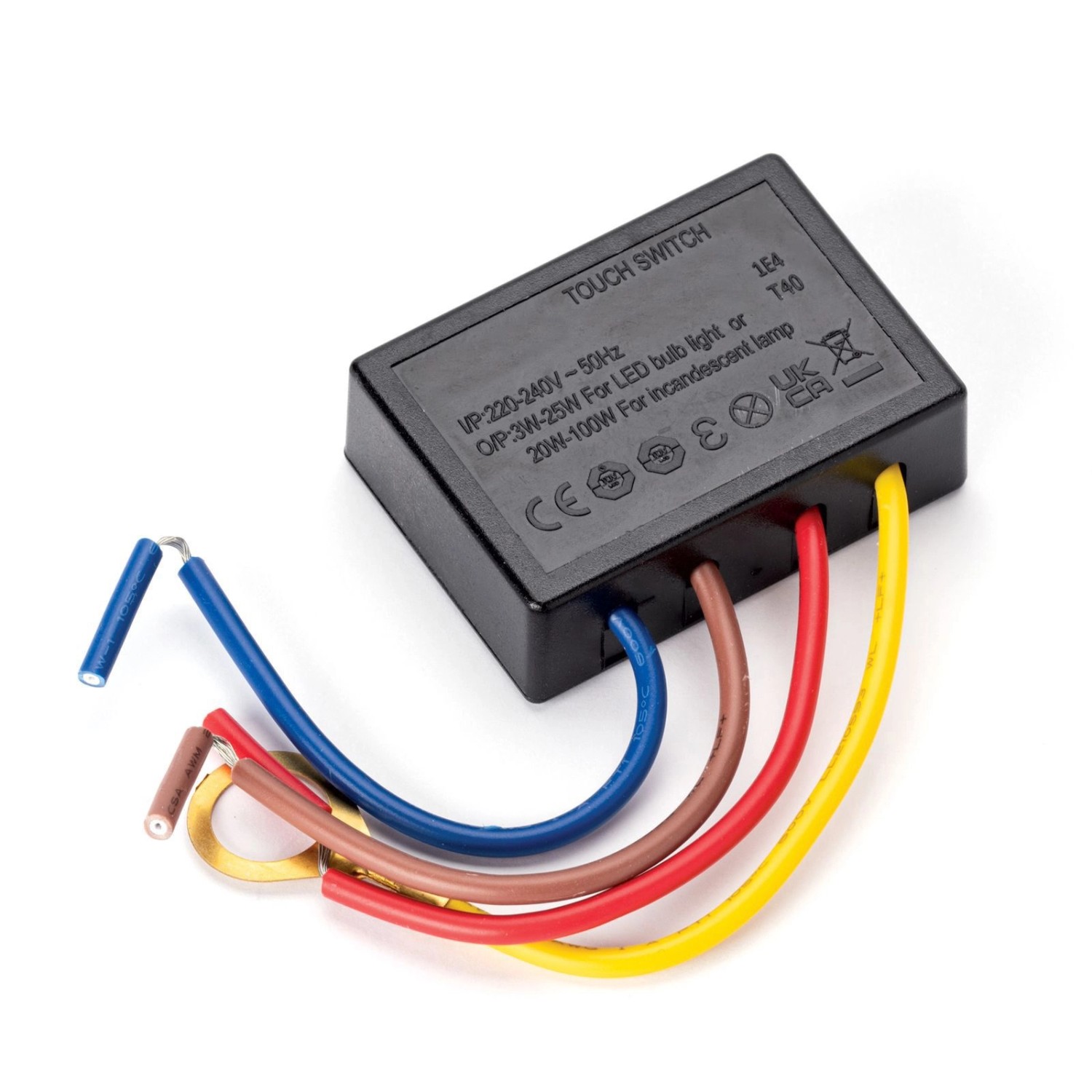 Orion Lightstyle Touch Dimmer Einbau Modul LED 3-25W Halogen Glühlampe 20-100W