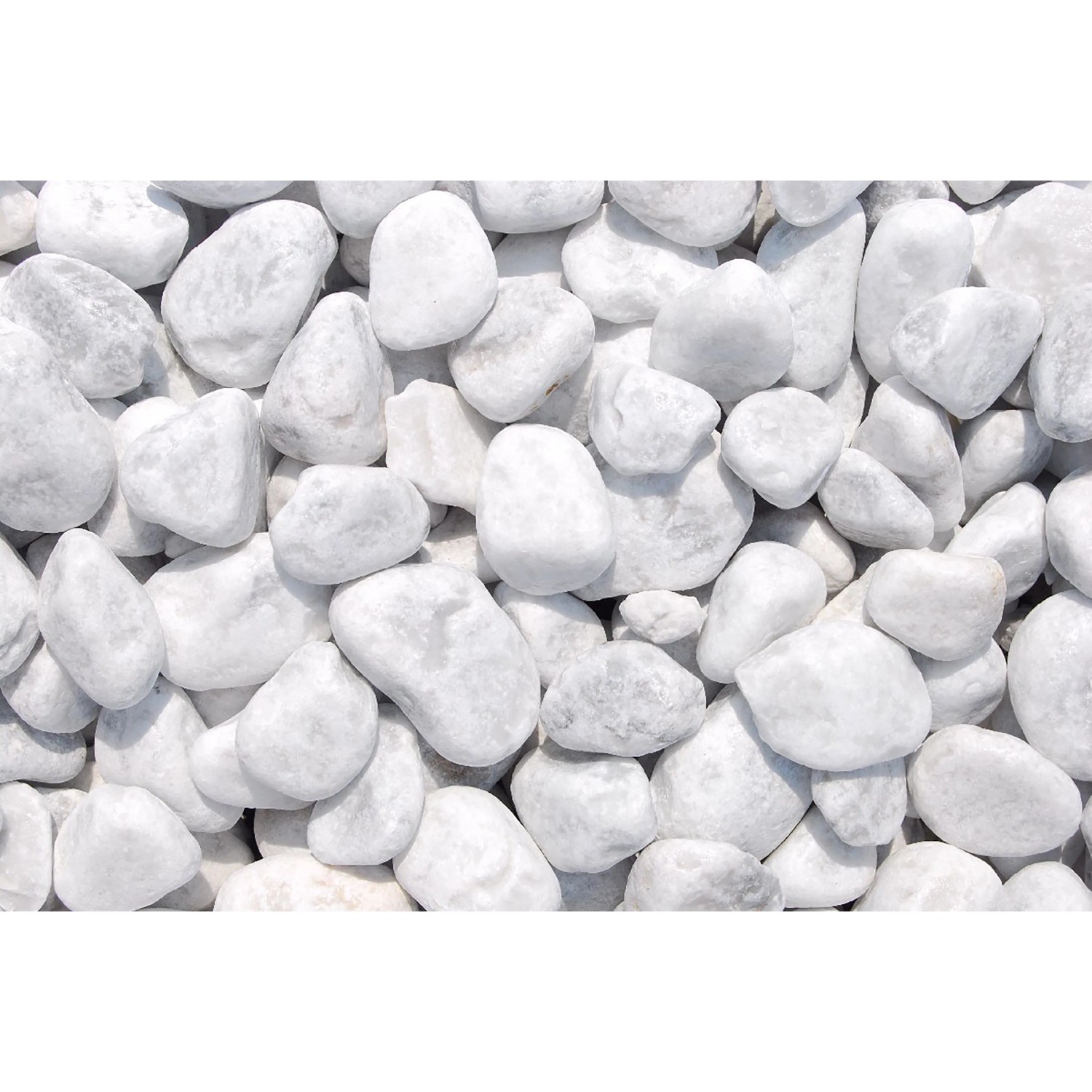 Scherf weißer Zierkies Carrara 40-60 mm 25 kg kaufen bei OBI