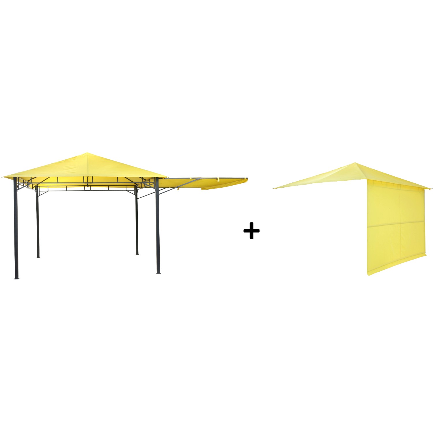 Tepro Pavillon Lehua 330 cm x 330 cm Gelb