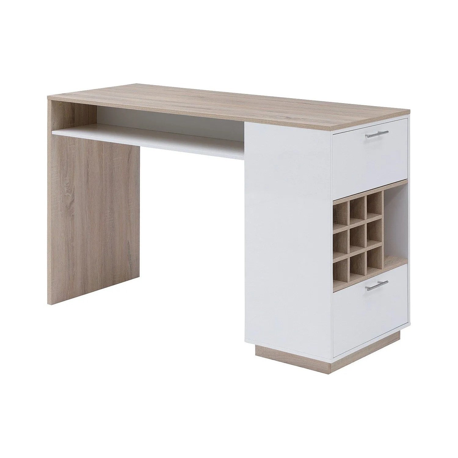 Vente-unique Barmöbel Anoski Naturfarben Hell  Weiß 150 cm_3