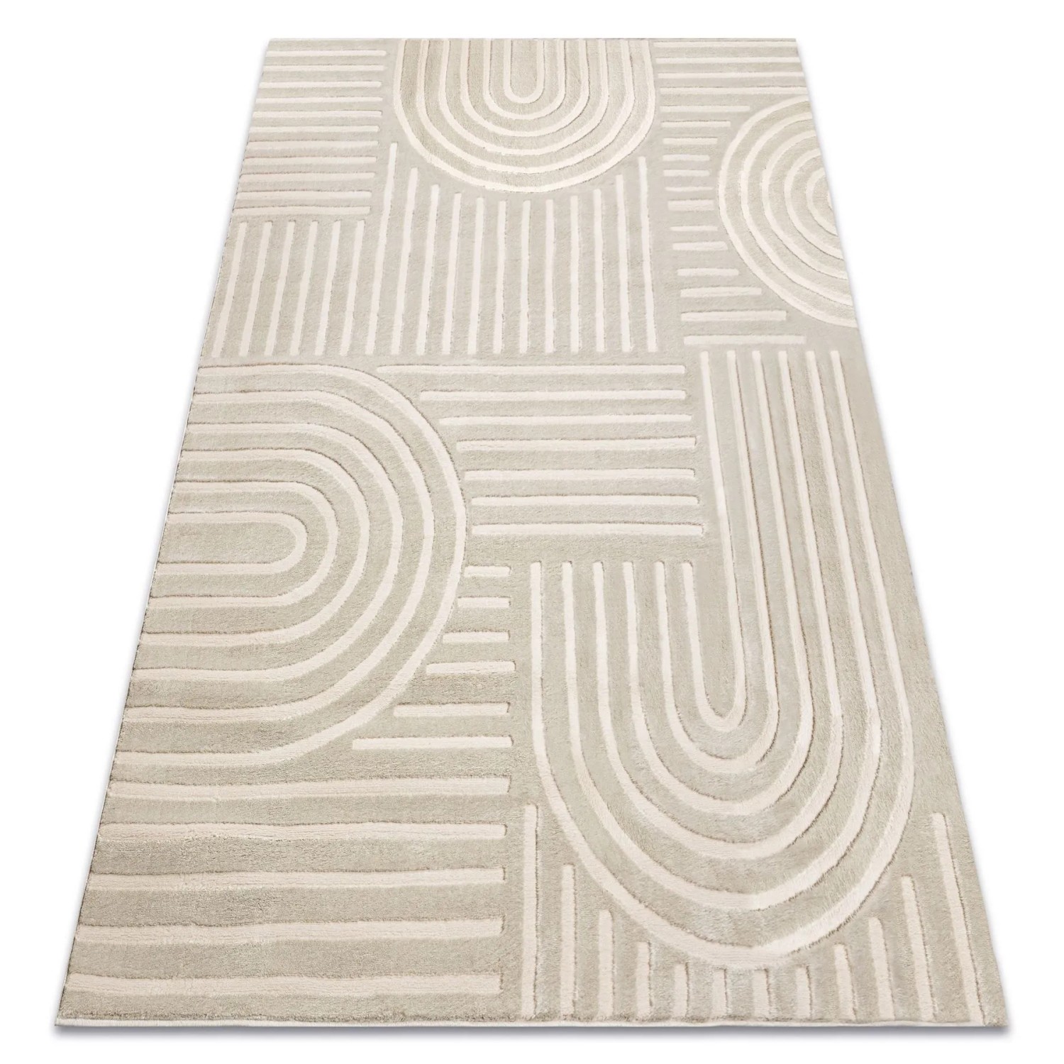 RugsX Teppich Balance VG21060 Beige 140cm 190cm