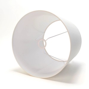 Ecru Stoffschirm für Stehlampen, konisch, Ø 38 cm, mit E27 Fassung. Ideal für Stehleuchten.