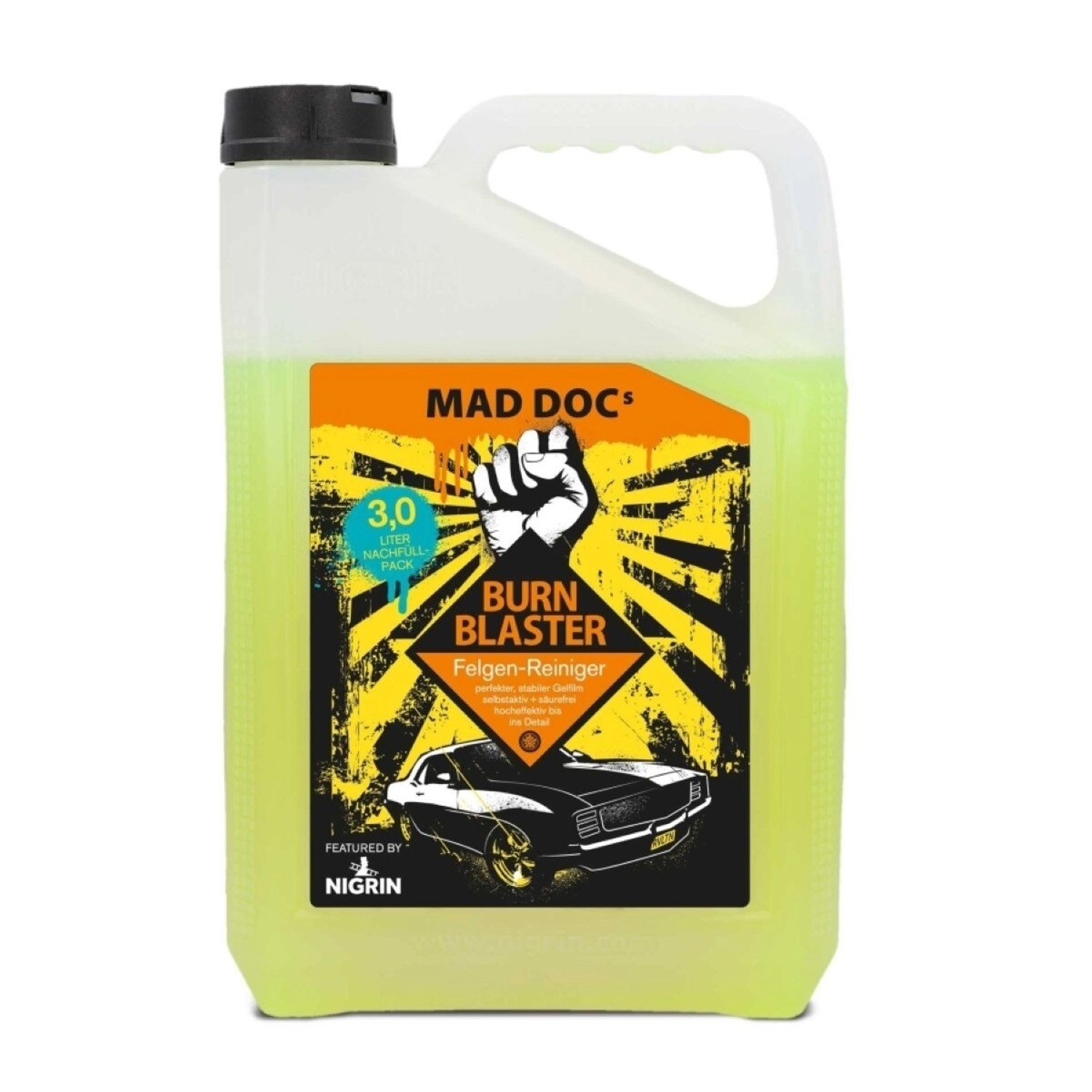 Nigrin Felgen-Reiniger MAD DOCs Kanister 3L