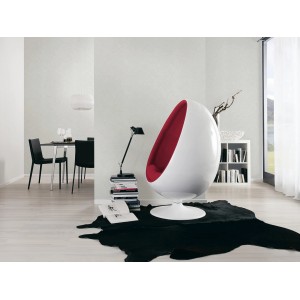 Raumansicht mit Meistervlies Protect Vliestapete Spachtelputz FSC® an der Wand.